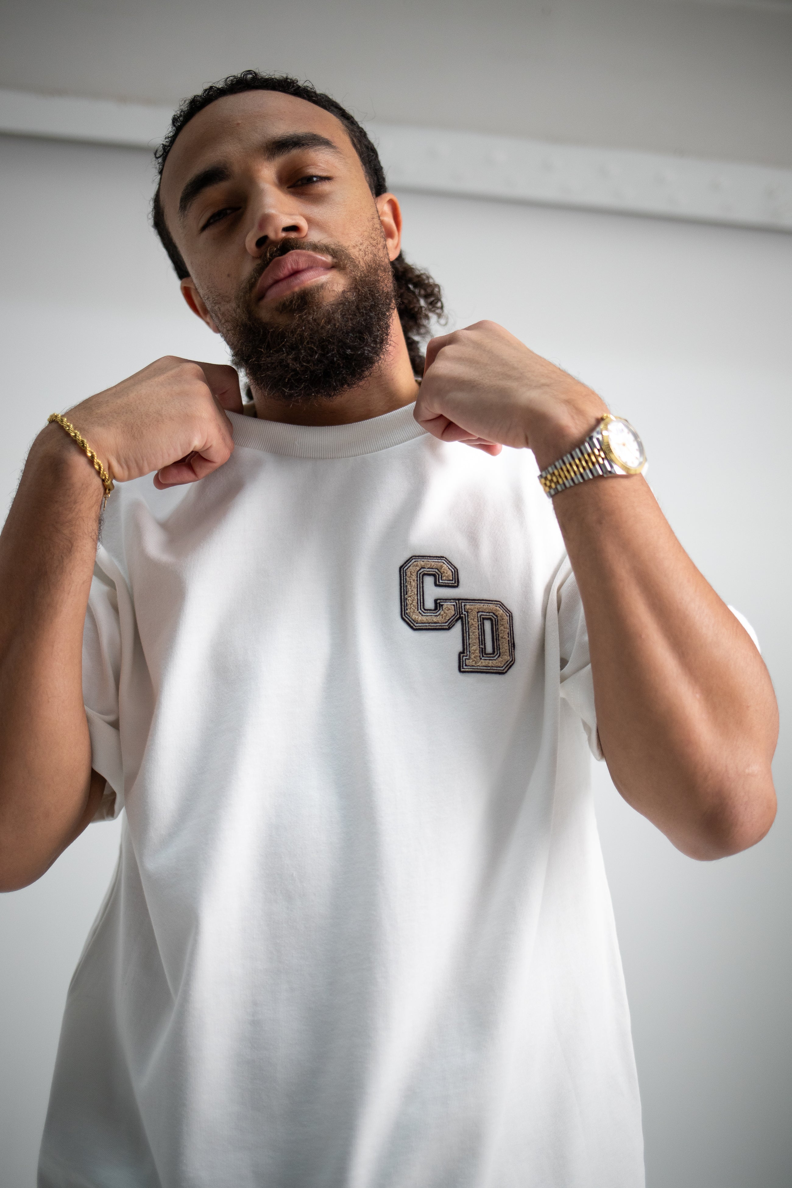 CD Logo T shirt - White