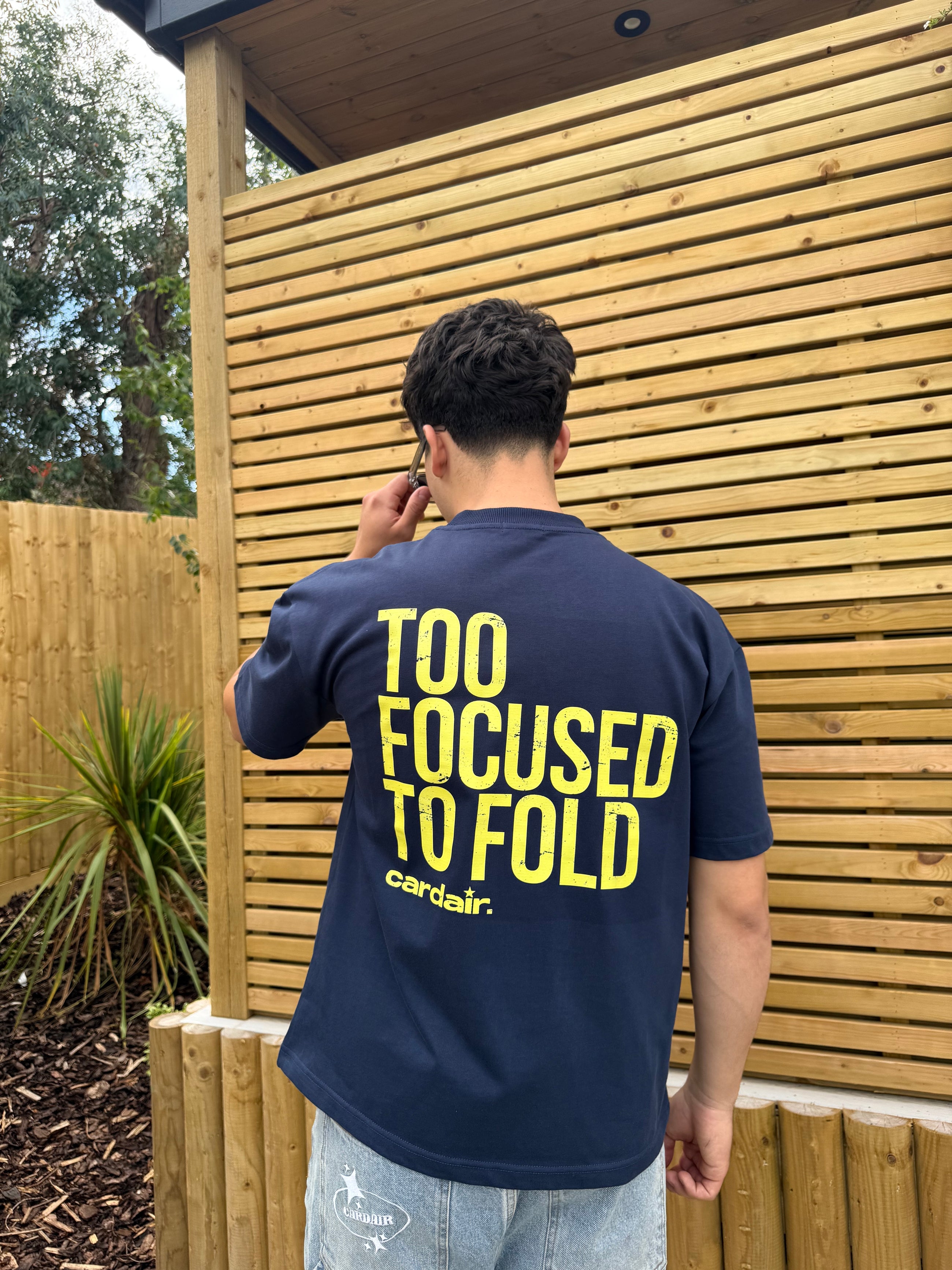 Focussed T Shirt - Navy