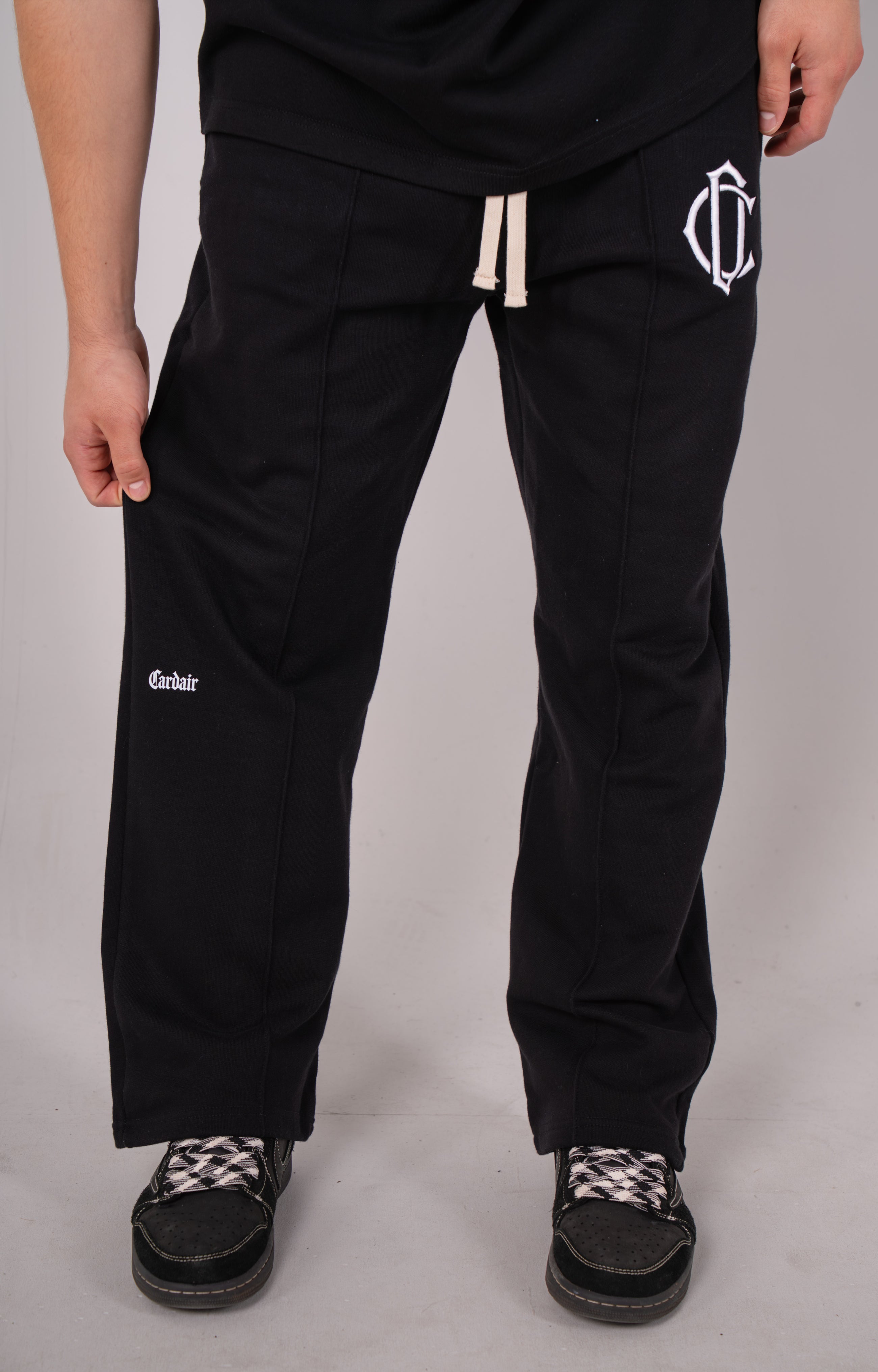 CD Emblem Sweatpants - Black