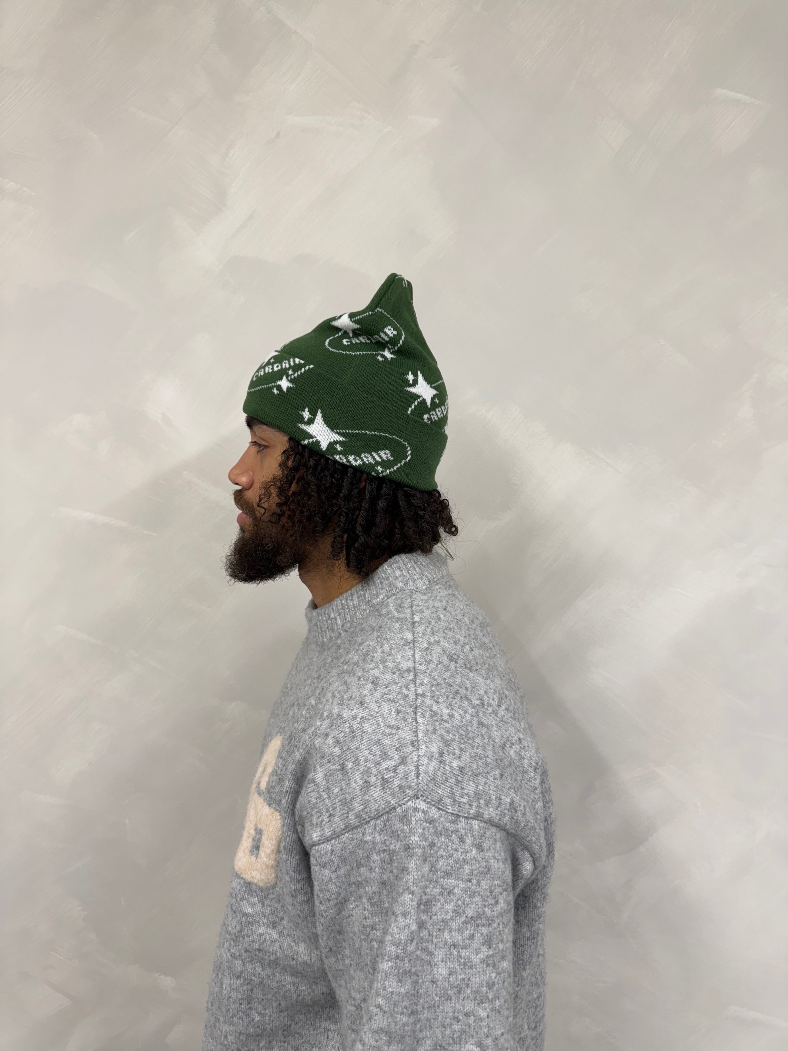 Star Logo Beanie - Racing Green