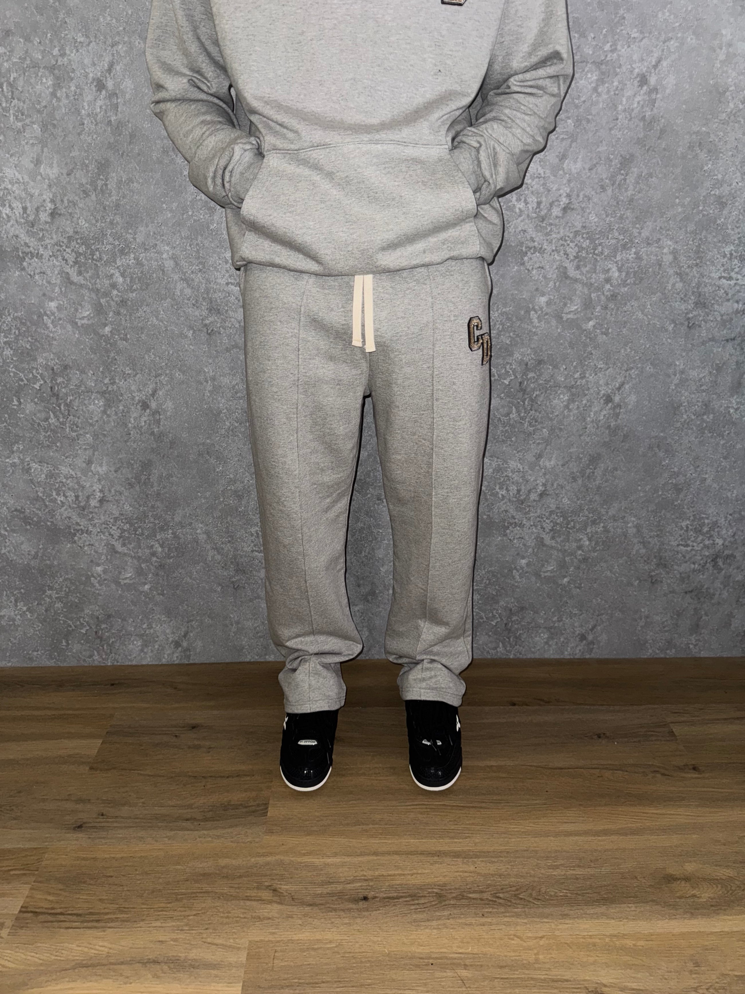 CD Logo Sweatpants - Grey Marl