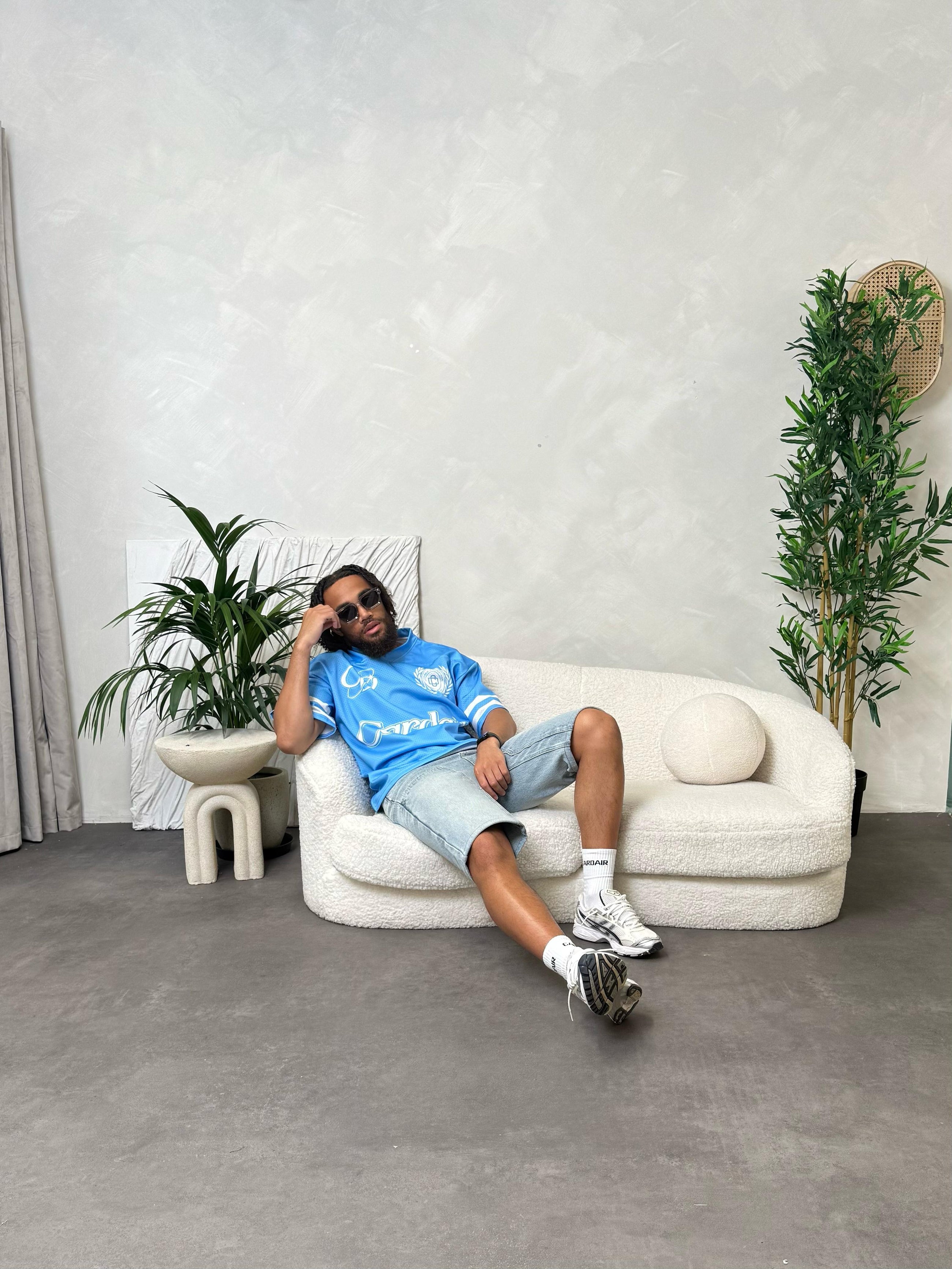 Club Mesh Jersey - Sky Blue