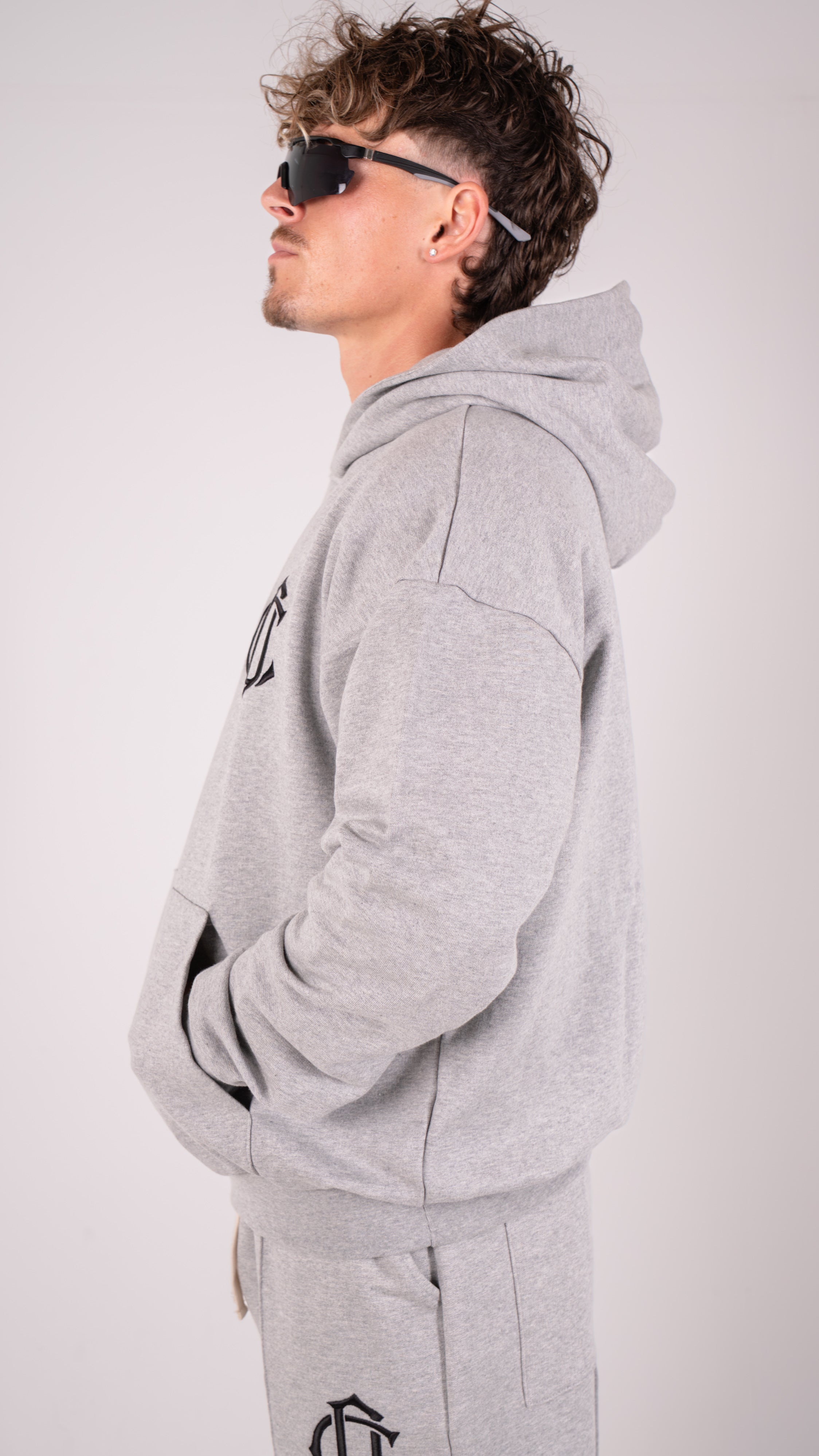 CD Emblem Sweatpants - Grey