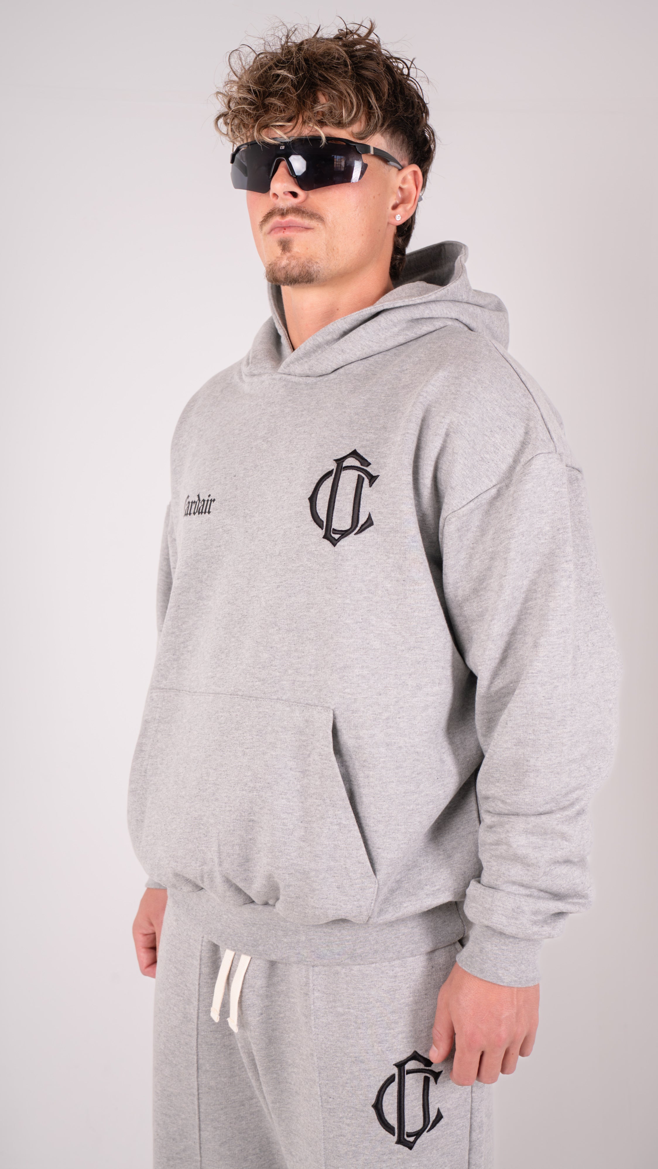 CD Emblem Hoodie - Grey
