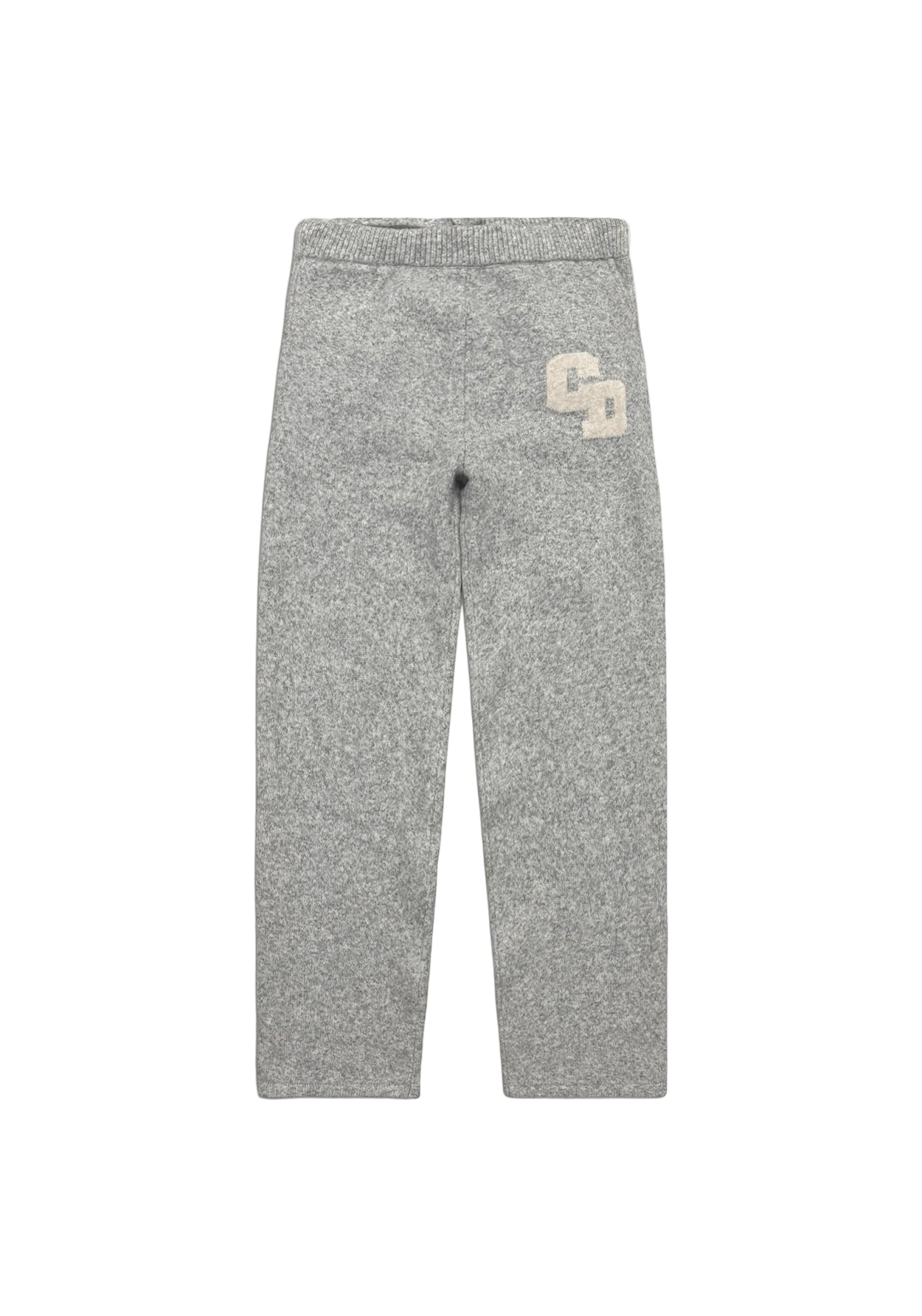 Theredthred S logo knit pants micro gray theredthread pocket pants