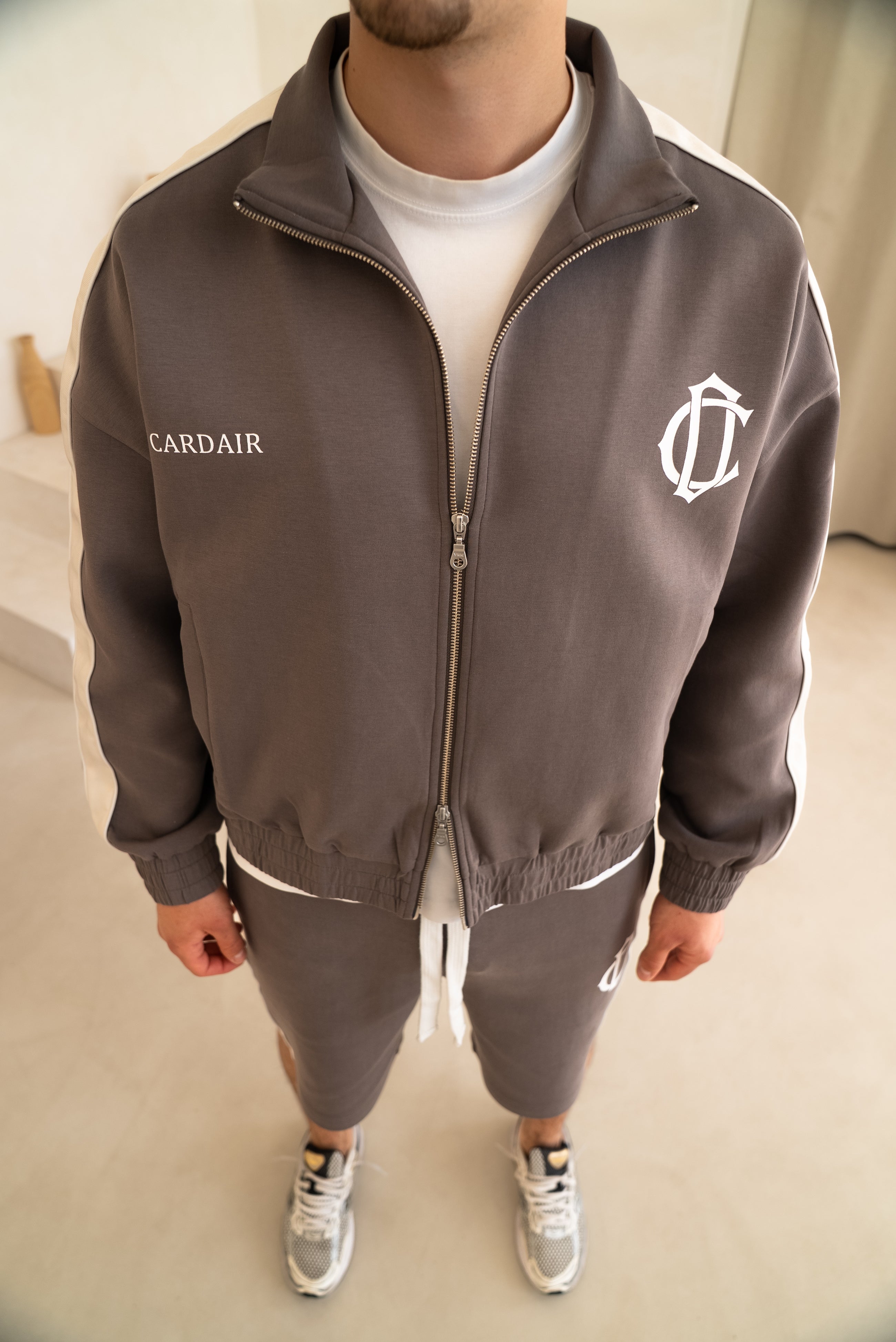 Club Emblem Track Top - Storm