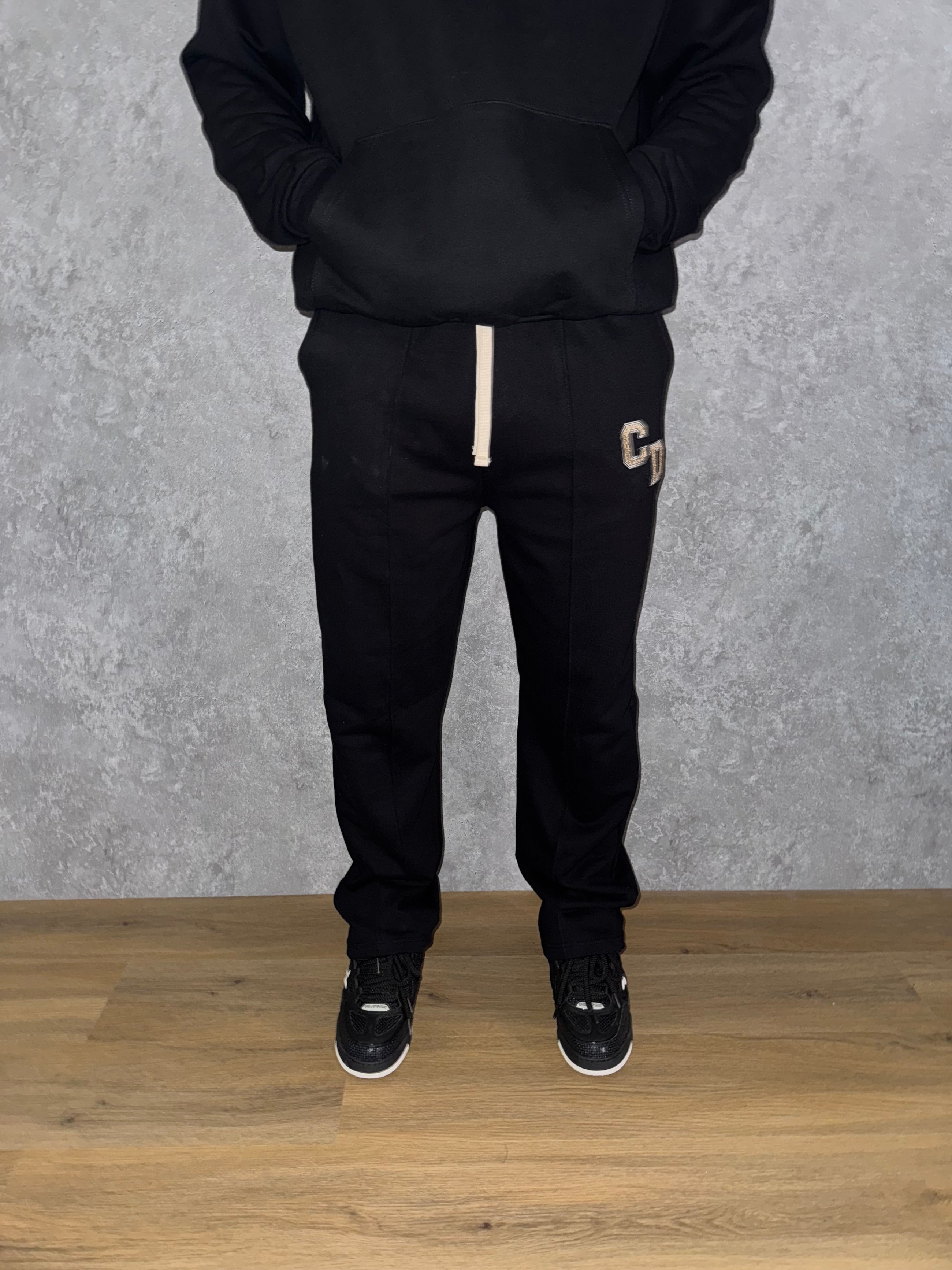 CD Logo Sweatpants - Black