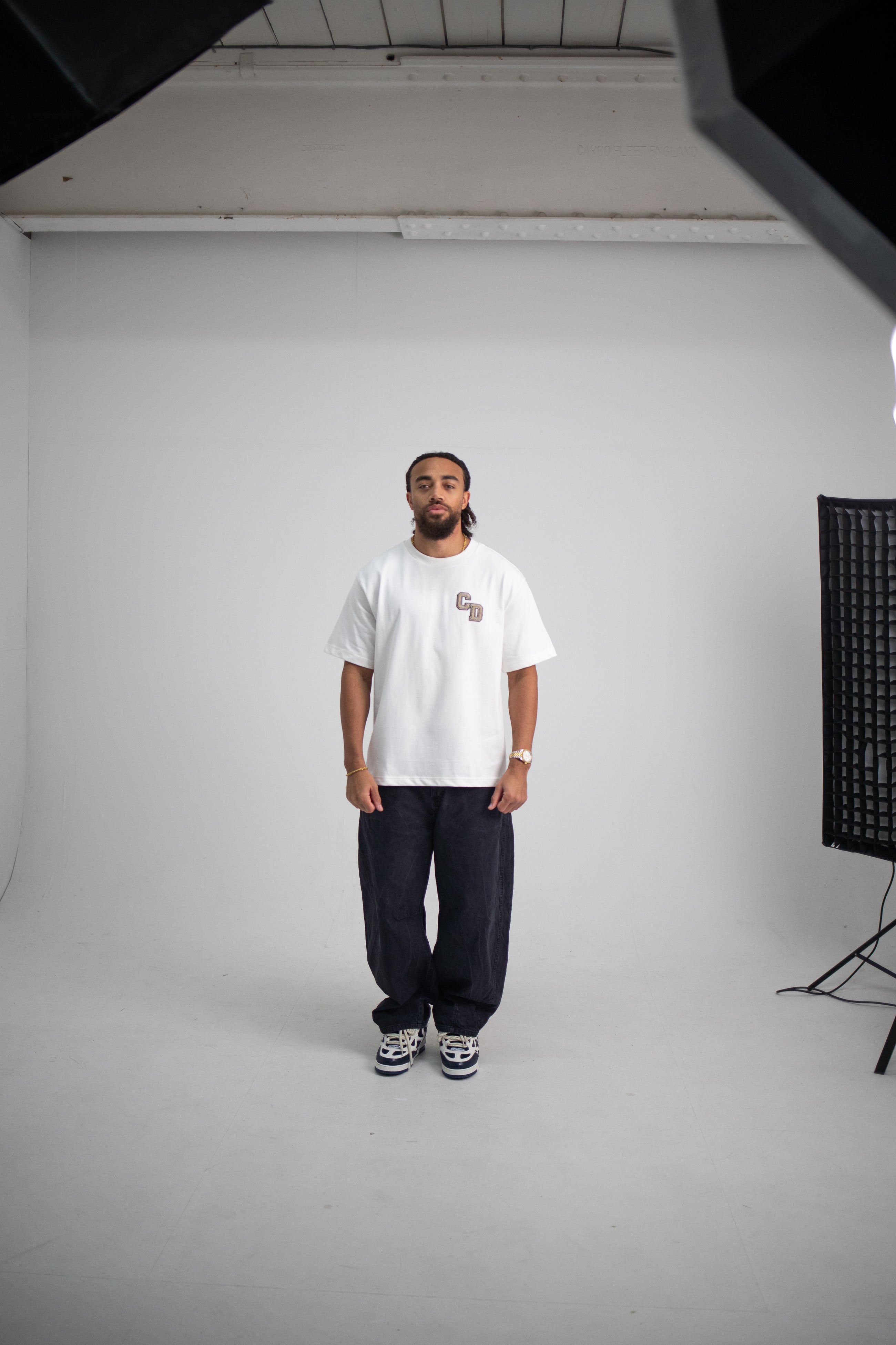 CD Logo T shirt - White