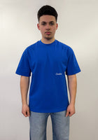 Signature T Shirt - Cobalt Blue