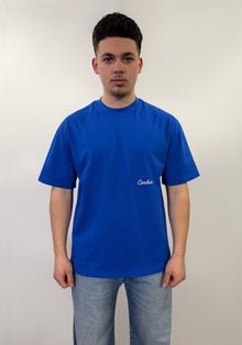 Signature T Shirt - Cobalt Blue