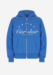 Embroidered Star Hoodie - Cobalt Blue