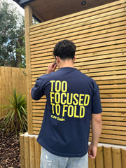 Focussed T Shirt - Navy
