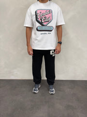 CD Logo Knit Joggers - Black