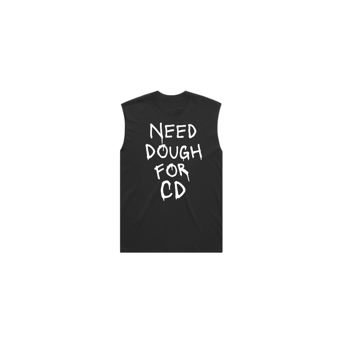 Need Dough Sleeveless - Faded Black