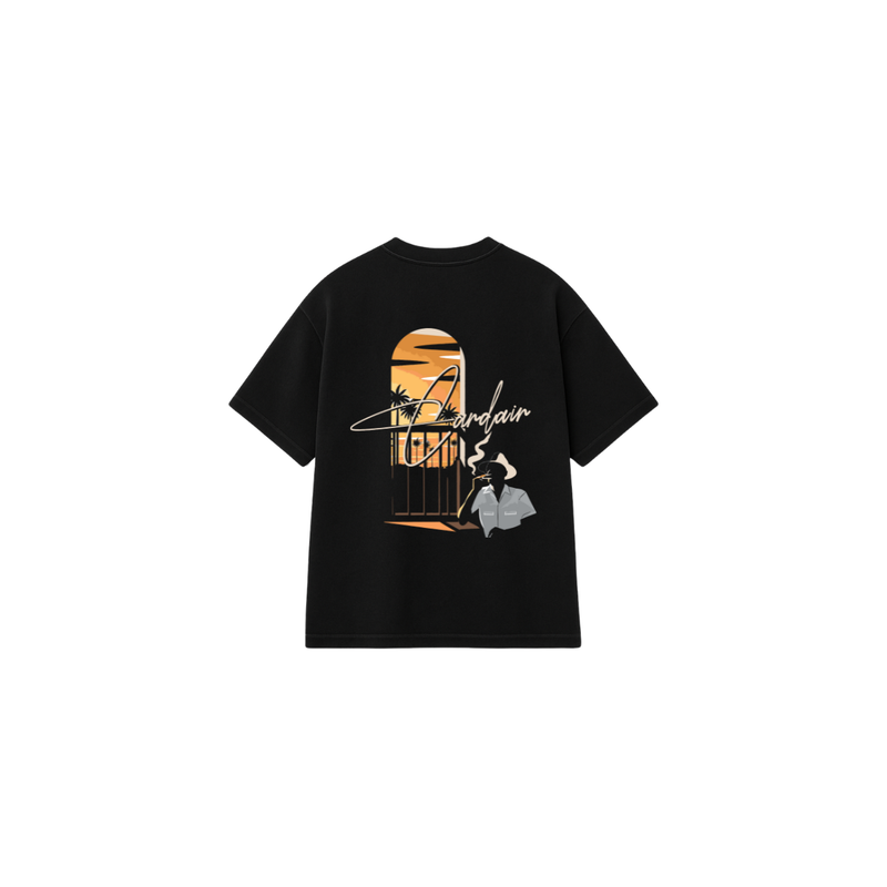 Havana Lounge T Shirt - Black