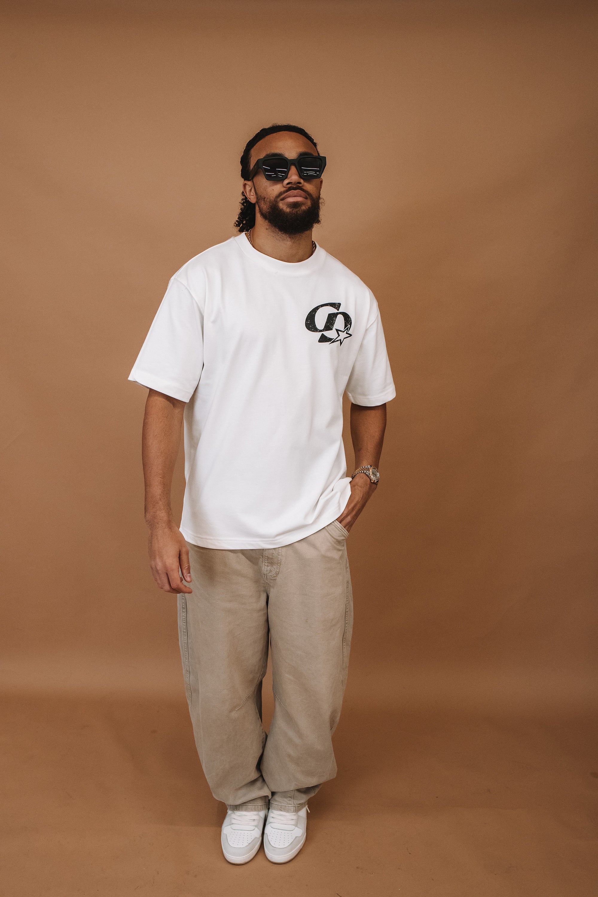 CD Star T Shirt - White