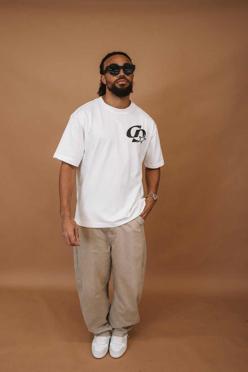 CD Star T Shirt - White