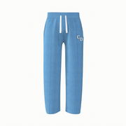 CD Logo Embroidered Sweatpants - Sky Blue
