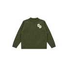 CD Logo Knit Sweater - Olive