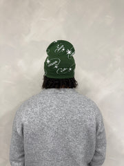 Star Logo Beanie - Racing Green