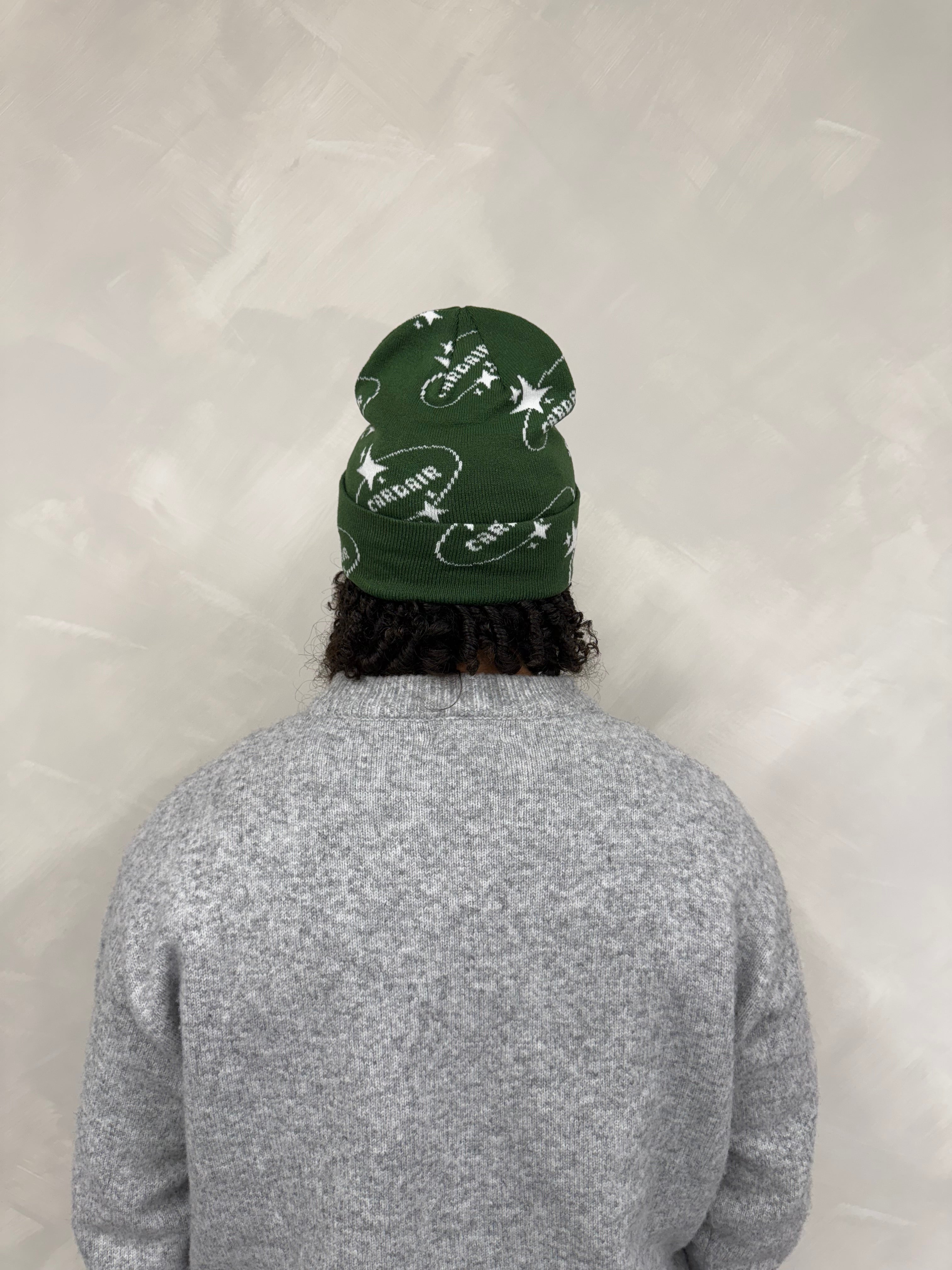 Star Logo Beanie - Racing Green