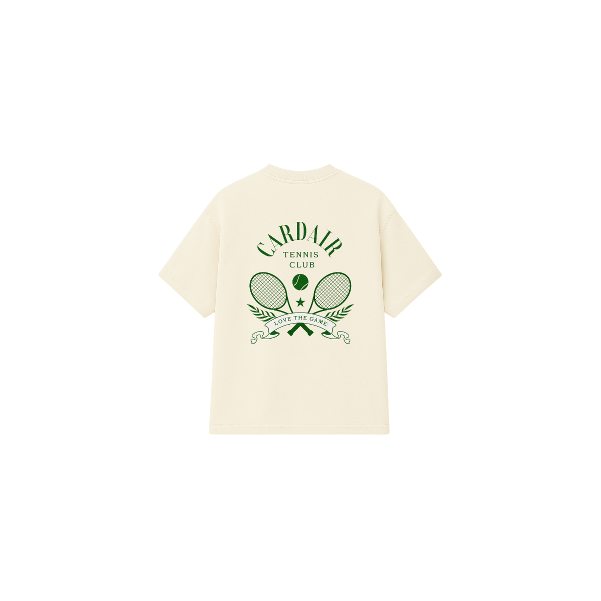 Tennis Club T Shirt - Ecru