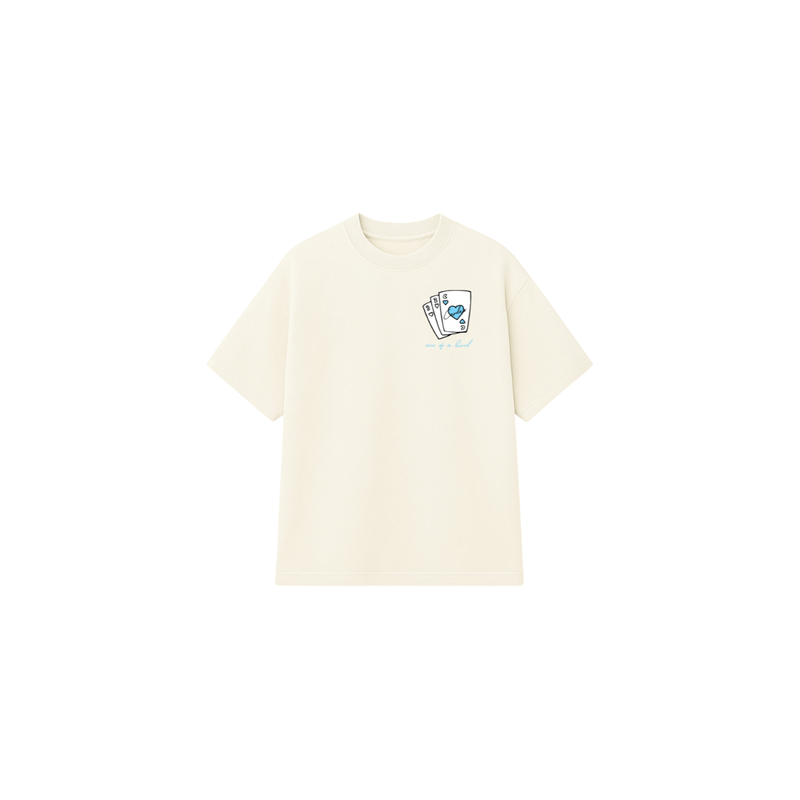 Cards T Shirt - Ecru