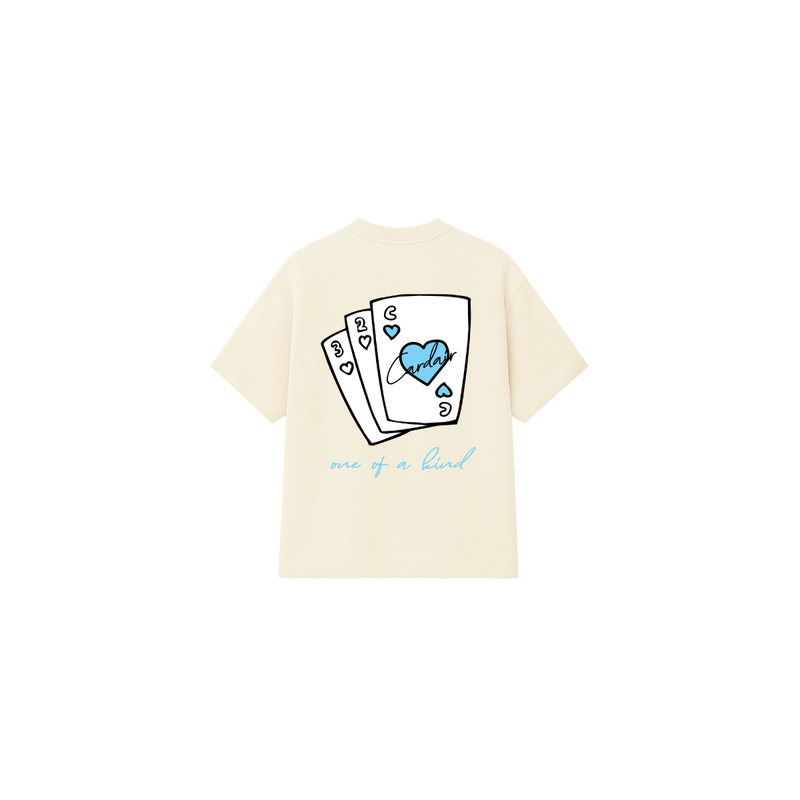 Cards T Shirt - Ecru