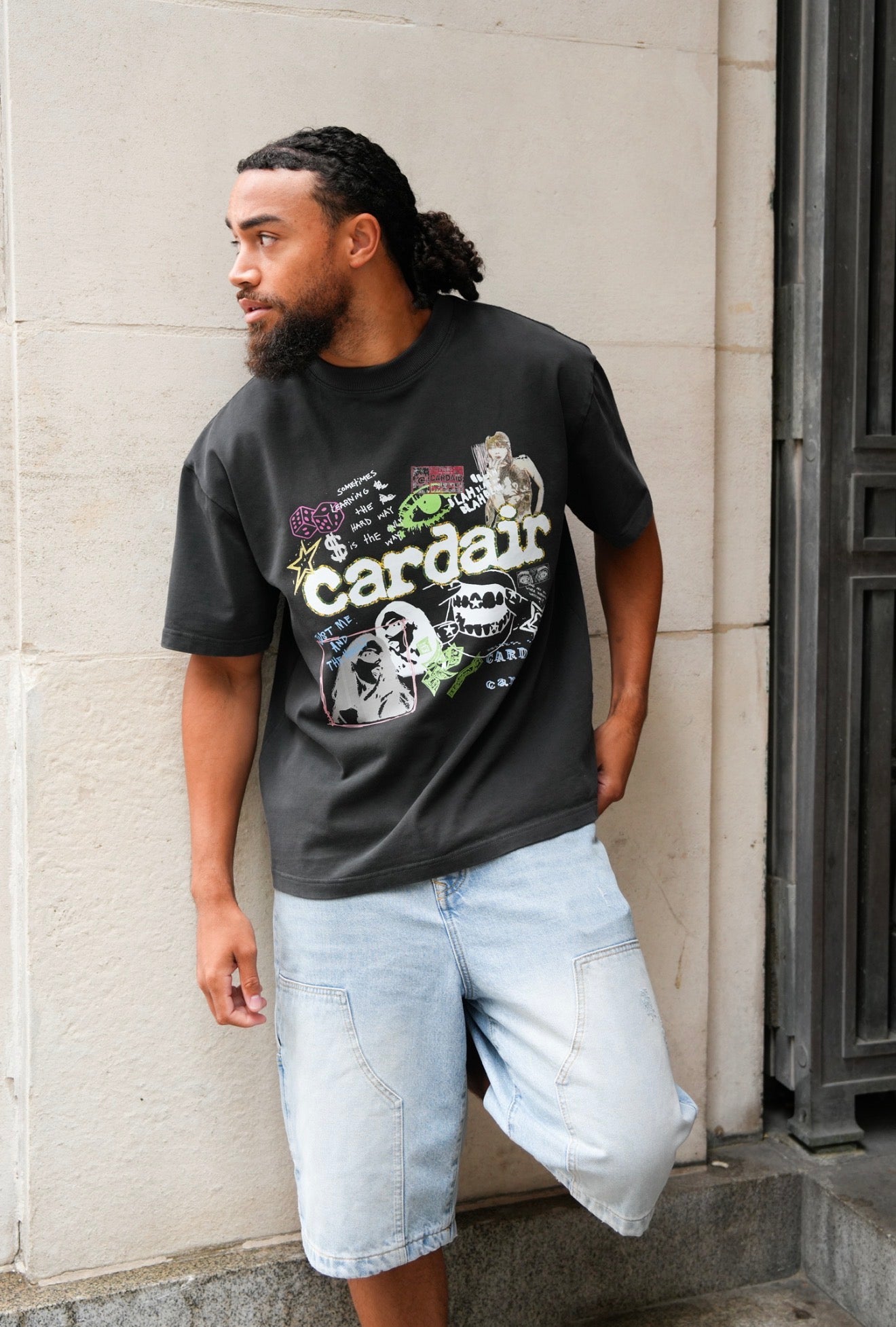 Y2K T Shirt - Faded Black