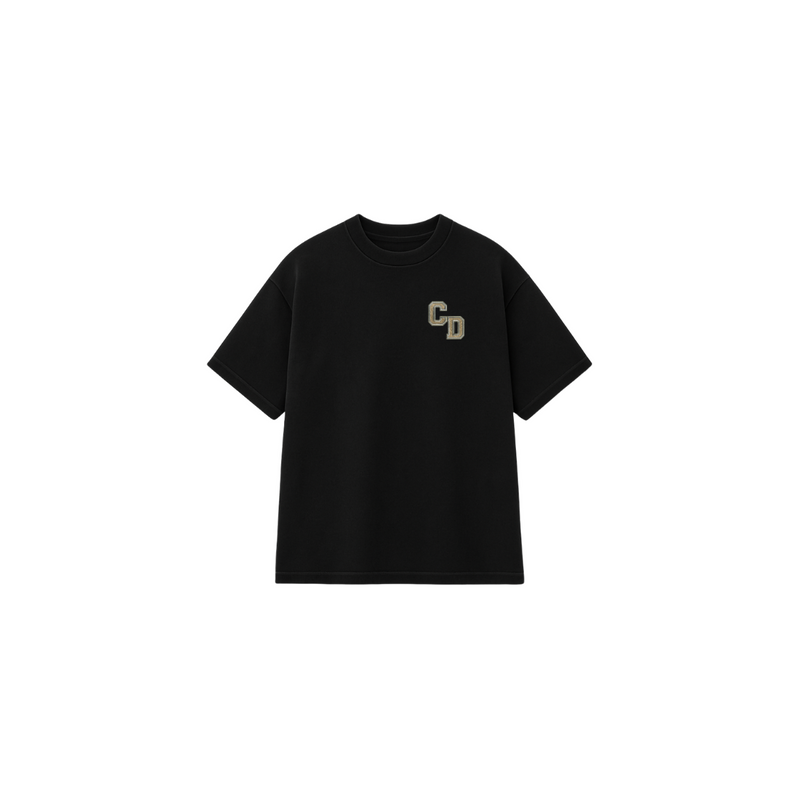 CD Logo T Shirt - Black
