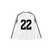 Long Sleeve Club Mesh Jersey - White