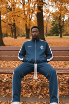 Club Emblem Track Pants - Navy