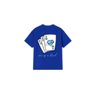 Cards T Shirt - Cobalt Blue