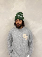 Star Logo Beanie - Racing Green