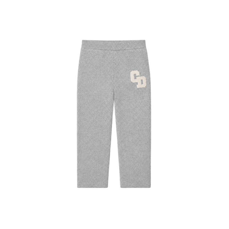 CD Logo Knit Joggers - Grey
