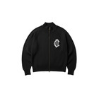 CD Emblem Knit Track Top - Black