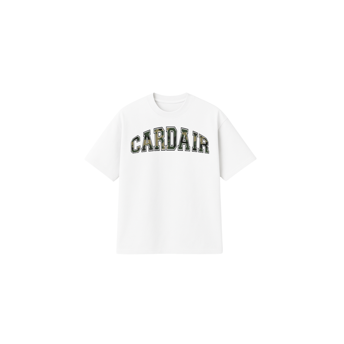 Camo Cardair T shirt - White