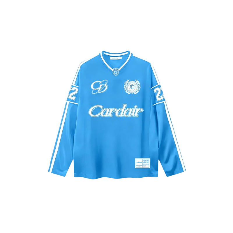 Long Sleeve Club Mesh Jersey - Sky Blue