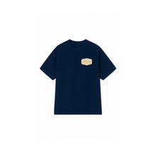 Embroidered Patch T Shirt - Navy