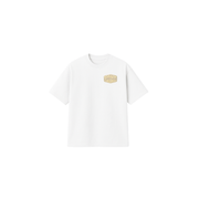 Embroidered Patch T Shirt - White
