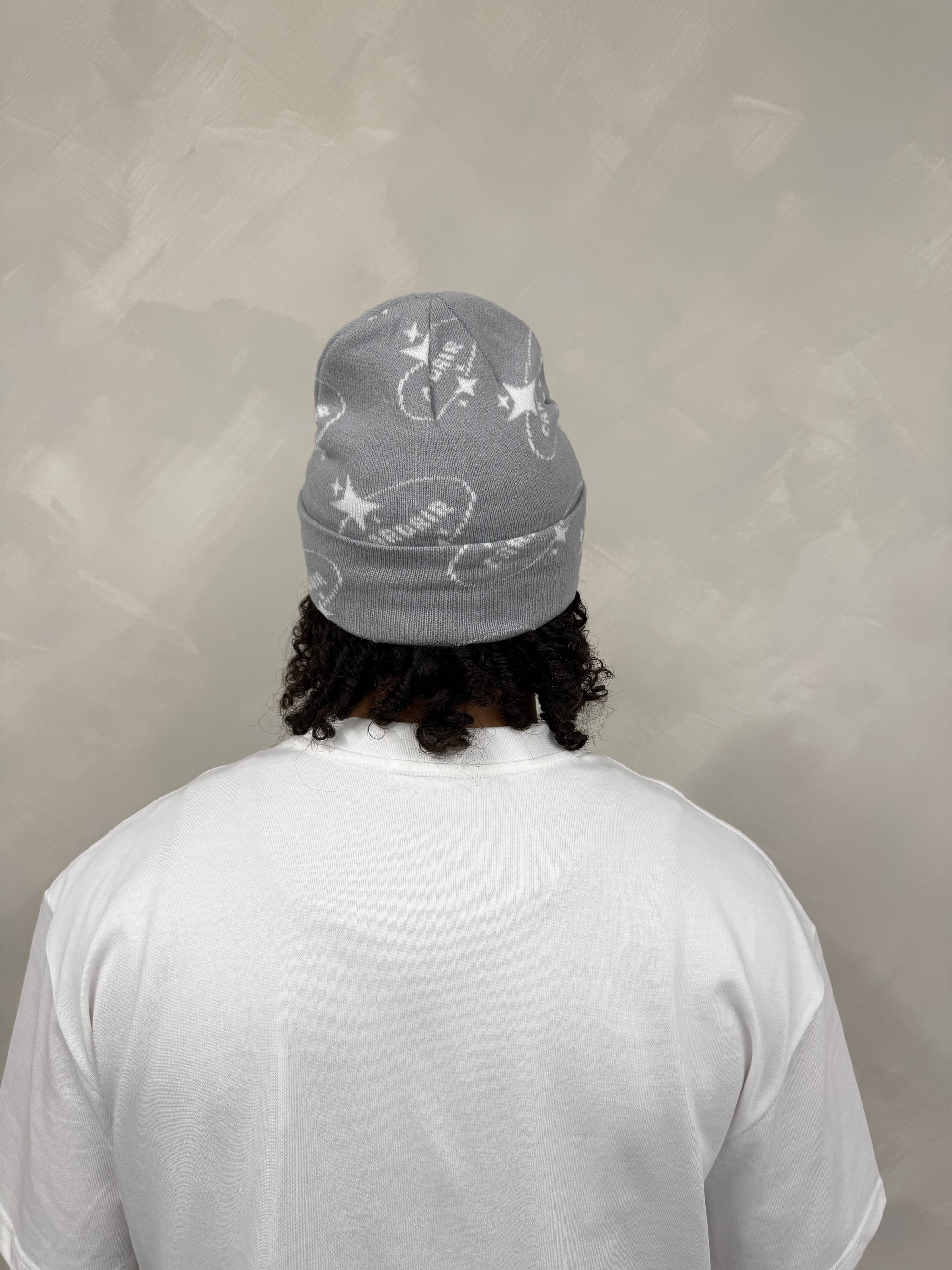 Star Logo Beanie - Grey