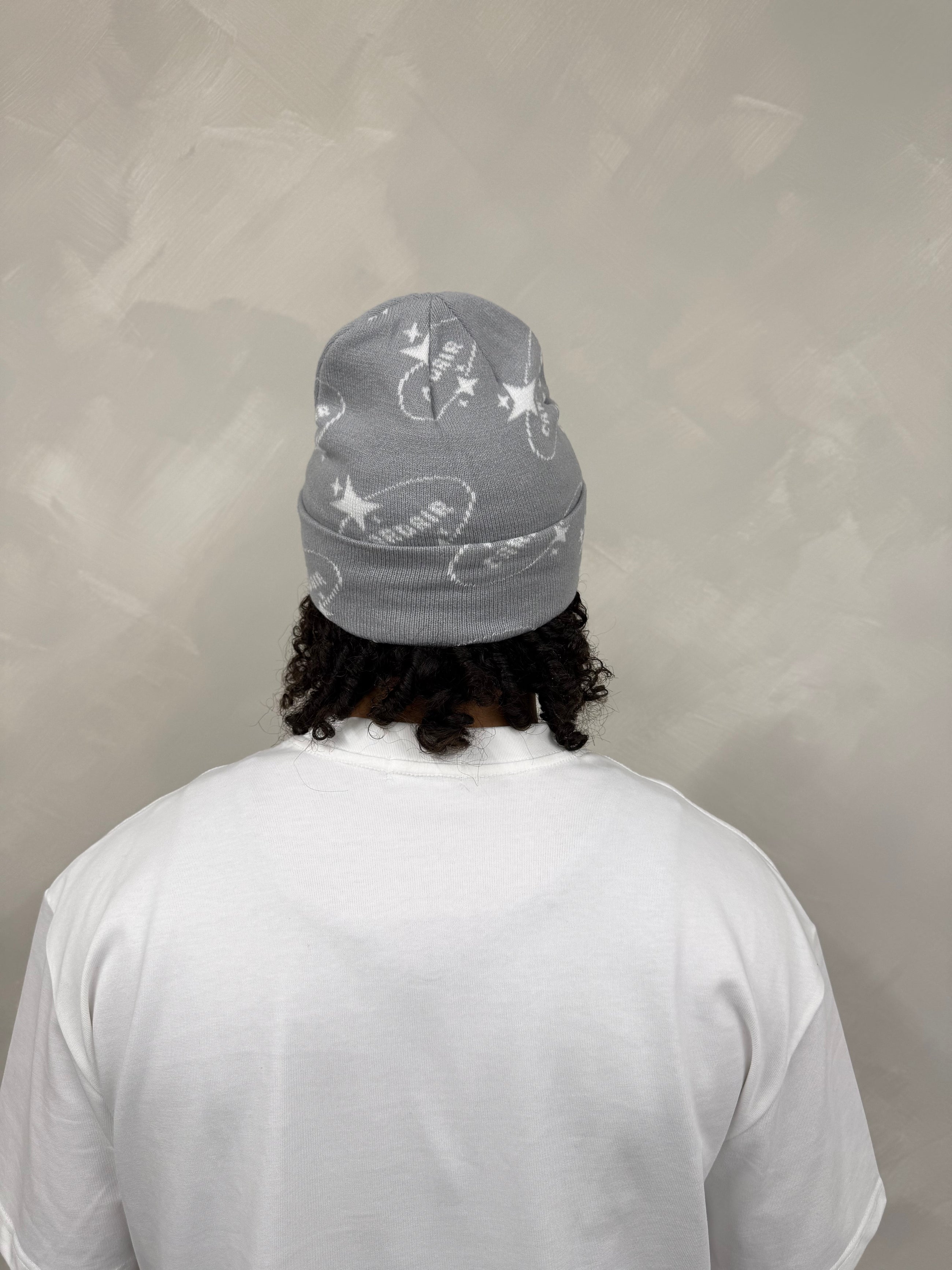 Star Logo Beanie - Grey