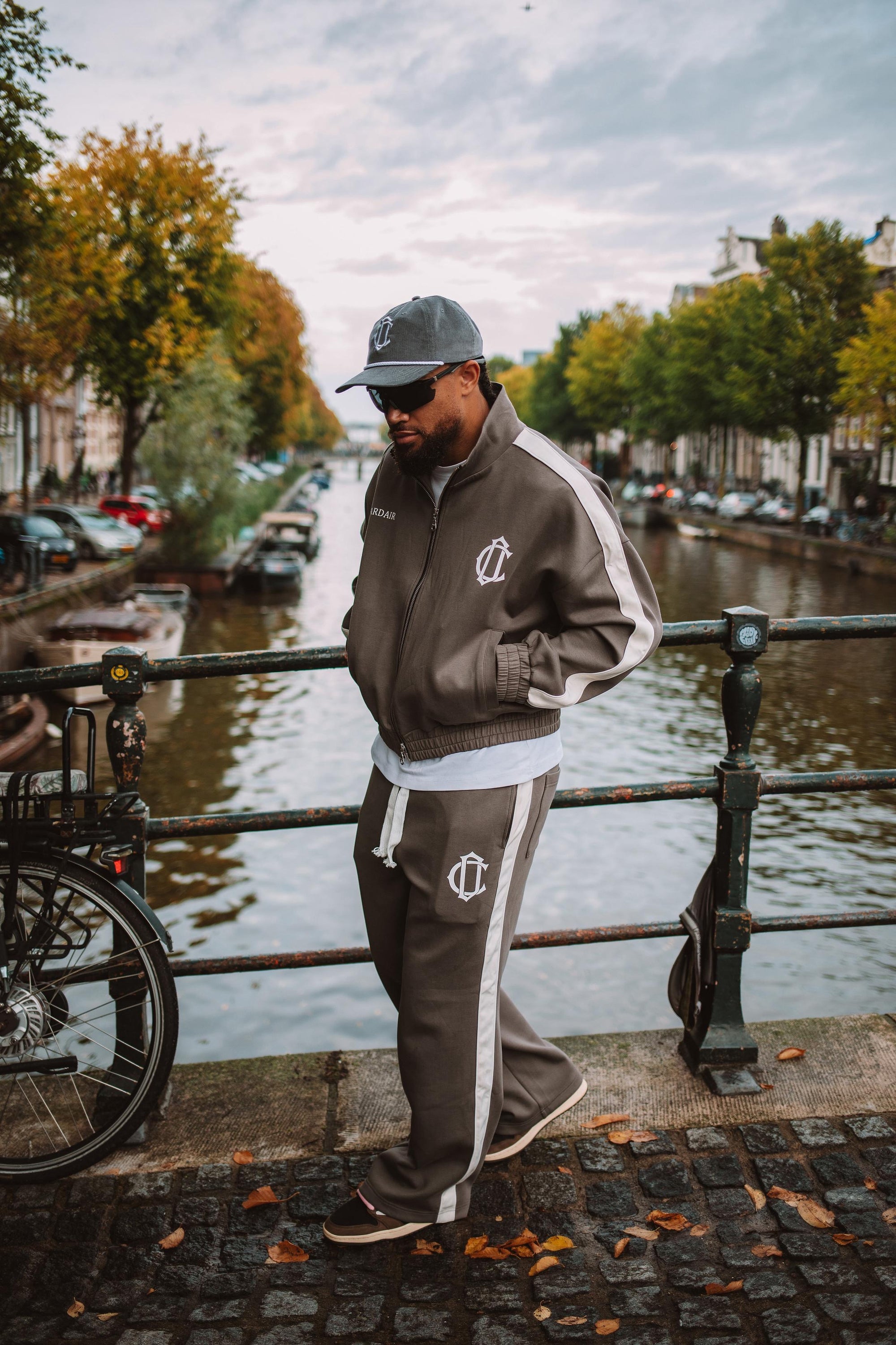 Club Emblem Track Top - Storm