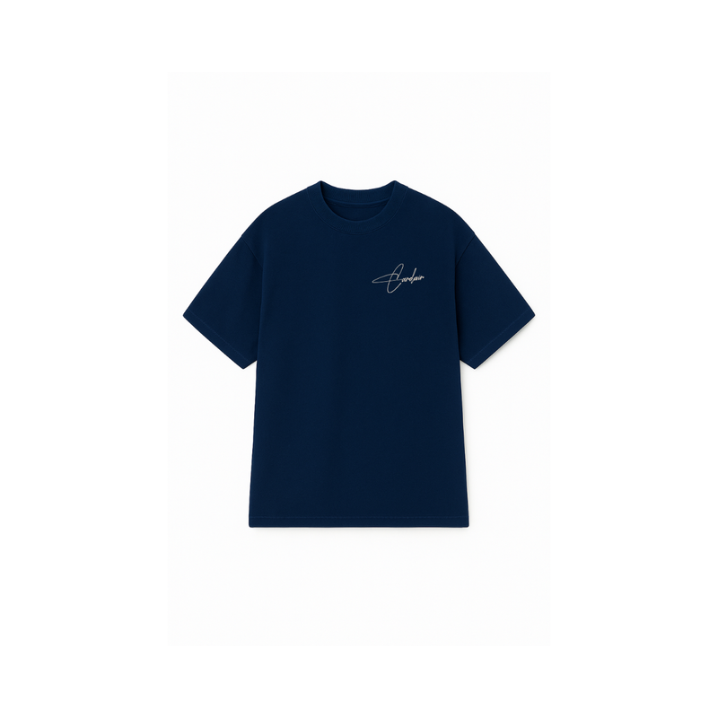 Havana Lounge T Shirt - Navy Blue