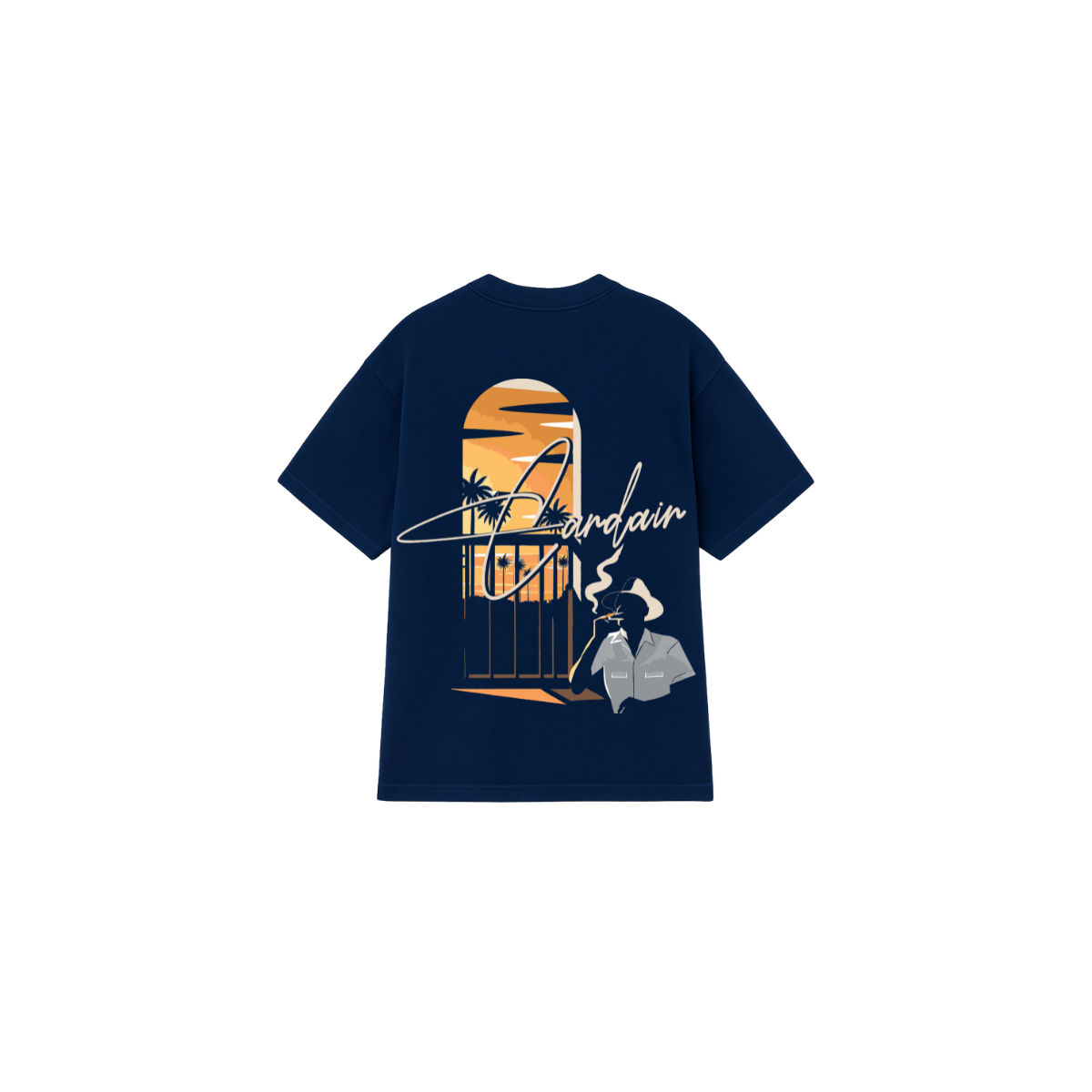 Havana Lounge T Shirt - Navy Blue
