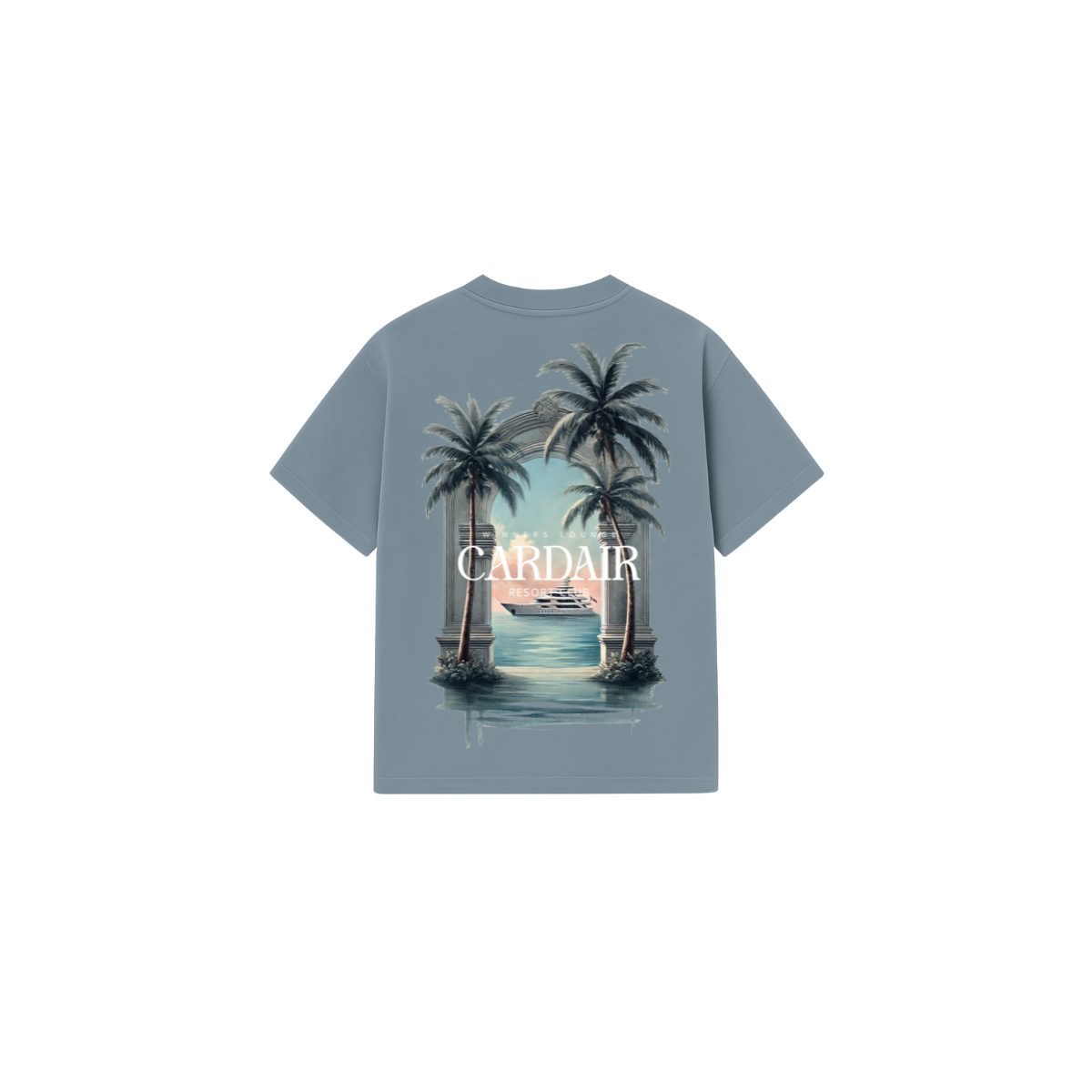 Winners Lounge T Shirt - Dusty Blue