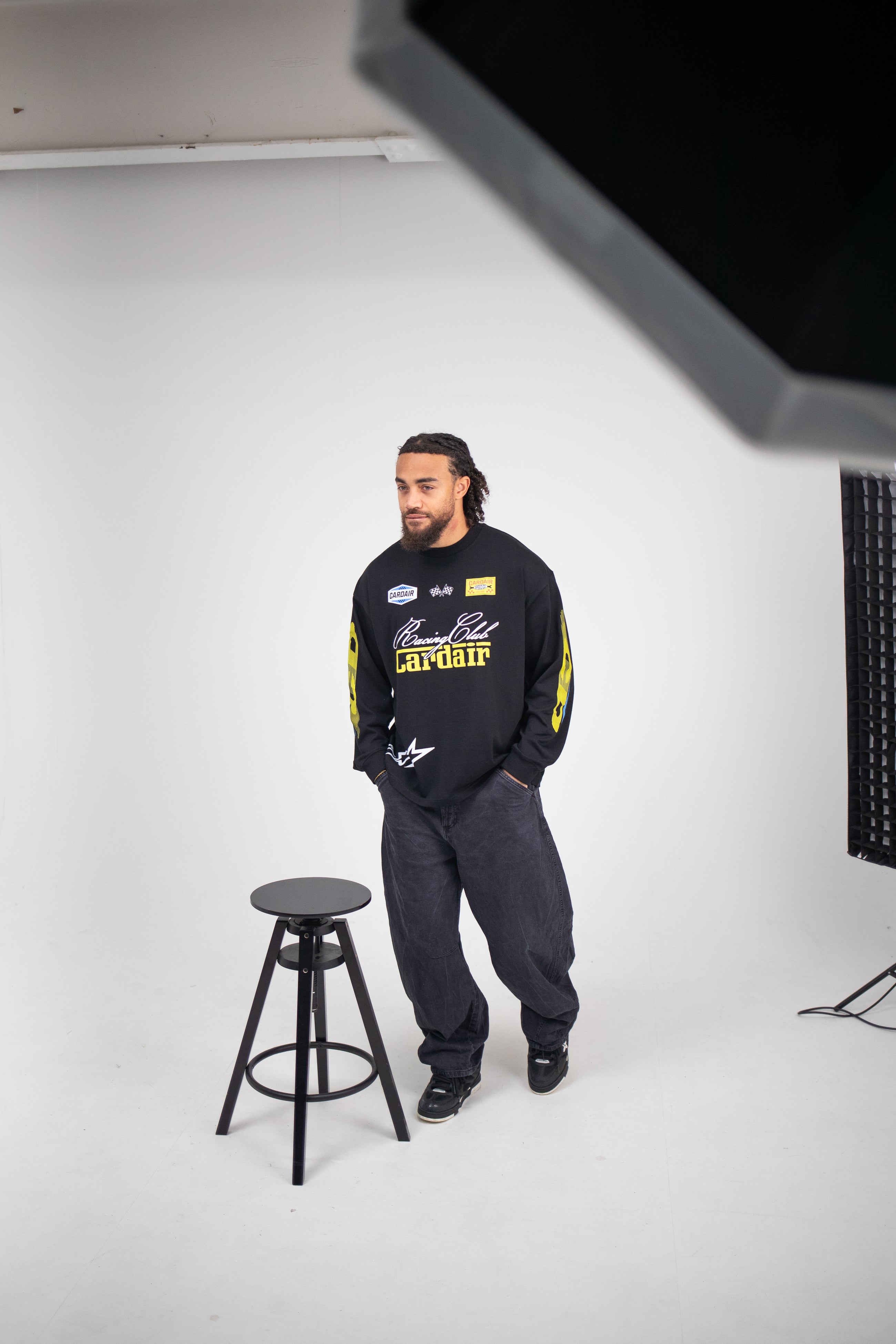 Racing Club Long Sleeve - Black