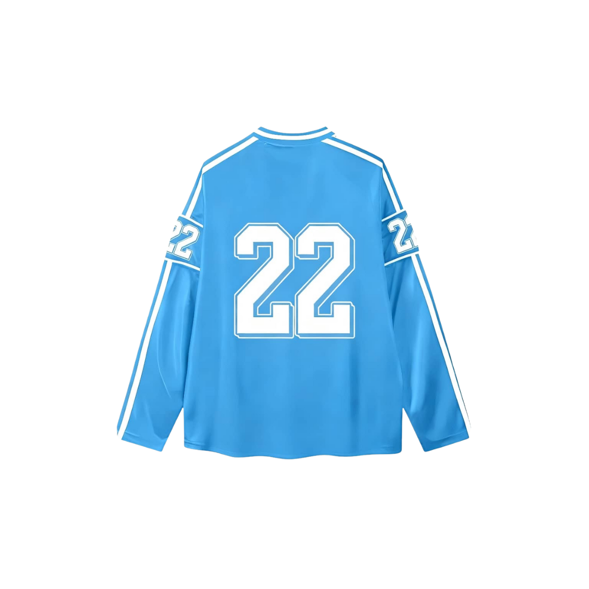 Long Sleeve Club Mesh Jersey - Sky Blue
