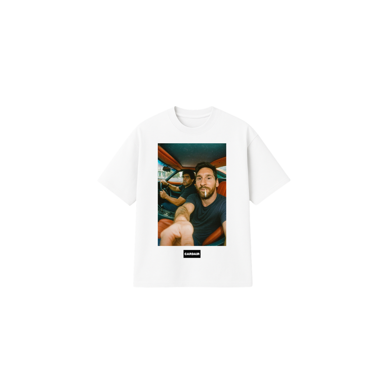 Messi T Shirt - White