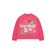 Y2K Long Sleeve T Shirt - Red